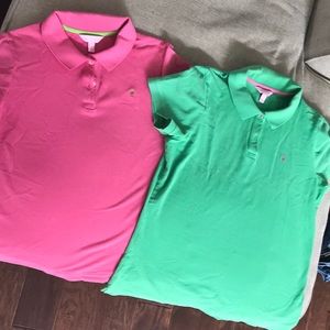 Two Lilly Pulitzer polos
